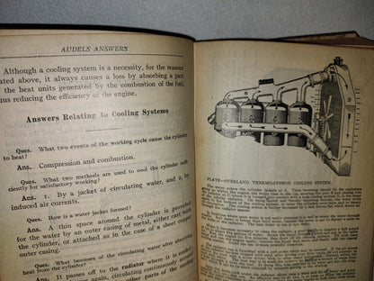 59- Antiguo Libro De Mecánica Automotriz. Audels Automobile Guide. Gideon Harris And Associates 1930