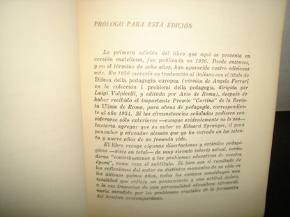 21- Espíritu De La Educación Europea - Eduard Spranger