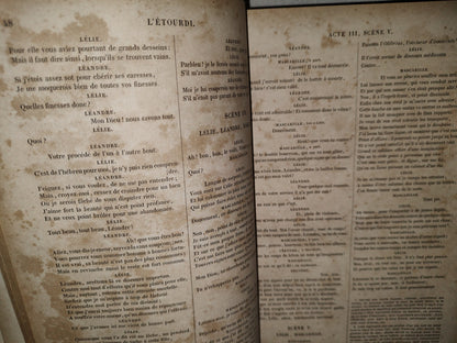 59- Obras Completas De Molière: ŒUvres Complètes De Molière. Par Auger. - Paris, Furne Et Cie. Libraires Éditeurs - 1851