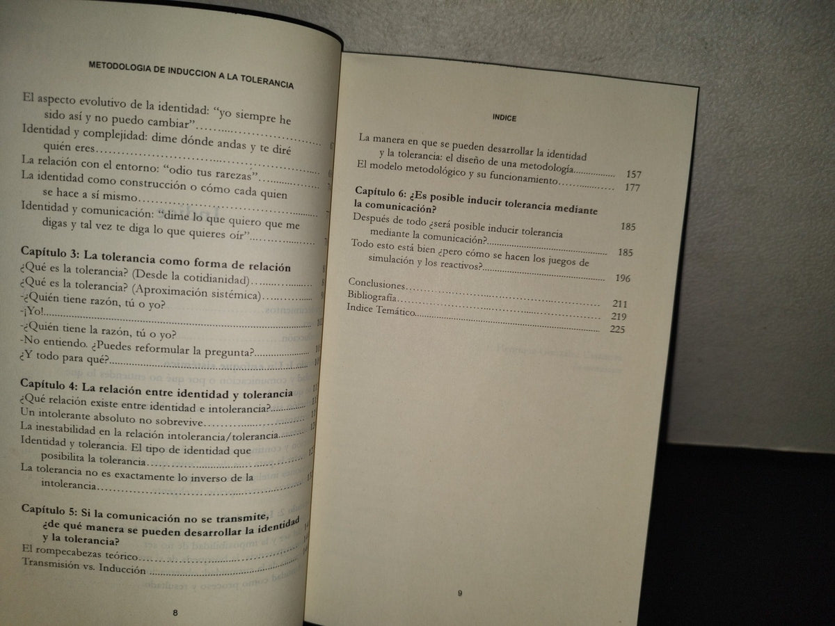 201- Metodología De Inducción A La Tolerancia. ¿Es Posible Inducir Tolerancia Mediante La Comunicación? - Silvia I. Molina Y Vedia - Unam. 1A. Ed. 2005