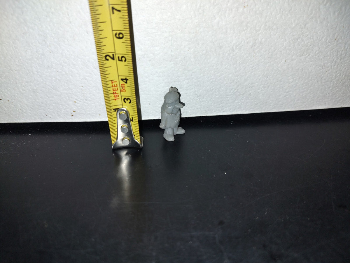 A3- Mini Figura Pablo Marmol Color Gris. Los Picapiedra - Twinky Wonders - 90'S