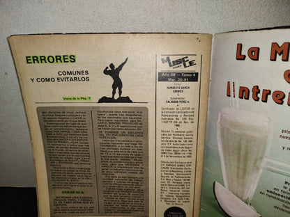 196- Revista De Culturismo. Muscle Power. Año 38, No. 4, 1991