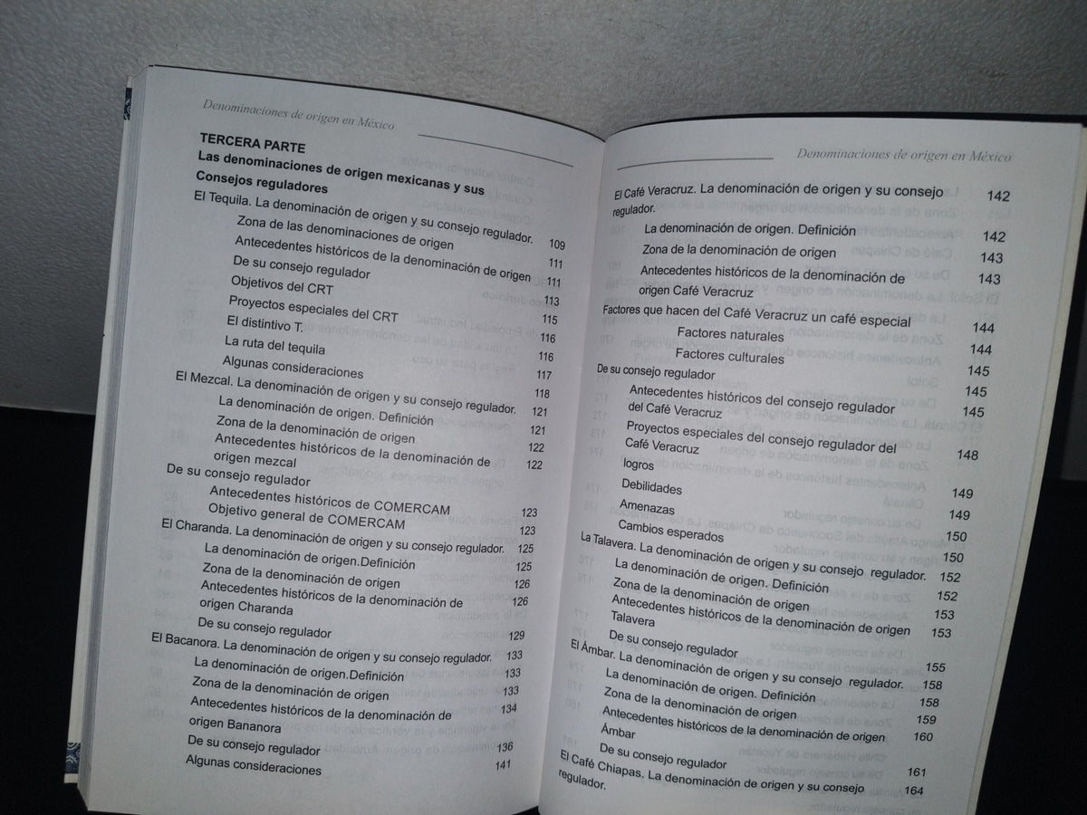 60- Las Denominaciones De Origen En México - José Guillermo García Murillo -Primera Edición 2009
