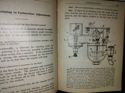 59- Antiguo Libro De Mecánica Automotriz. Audels Automobile Guide. Gideon Harris And Associates 1930
