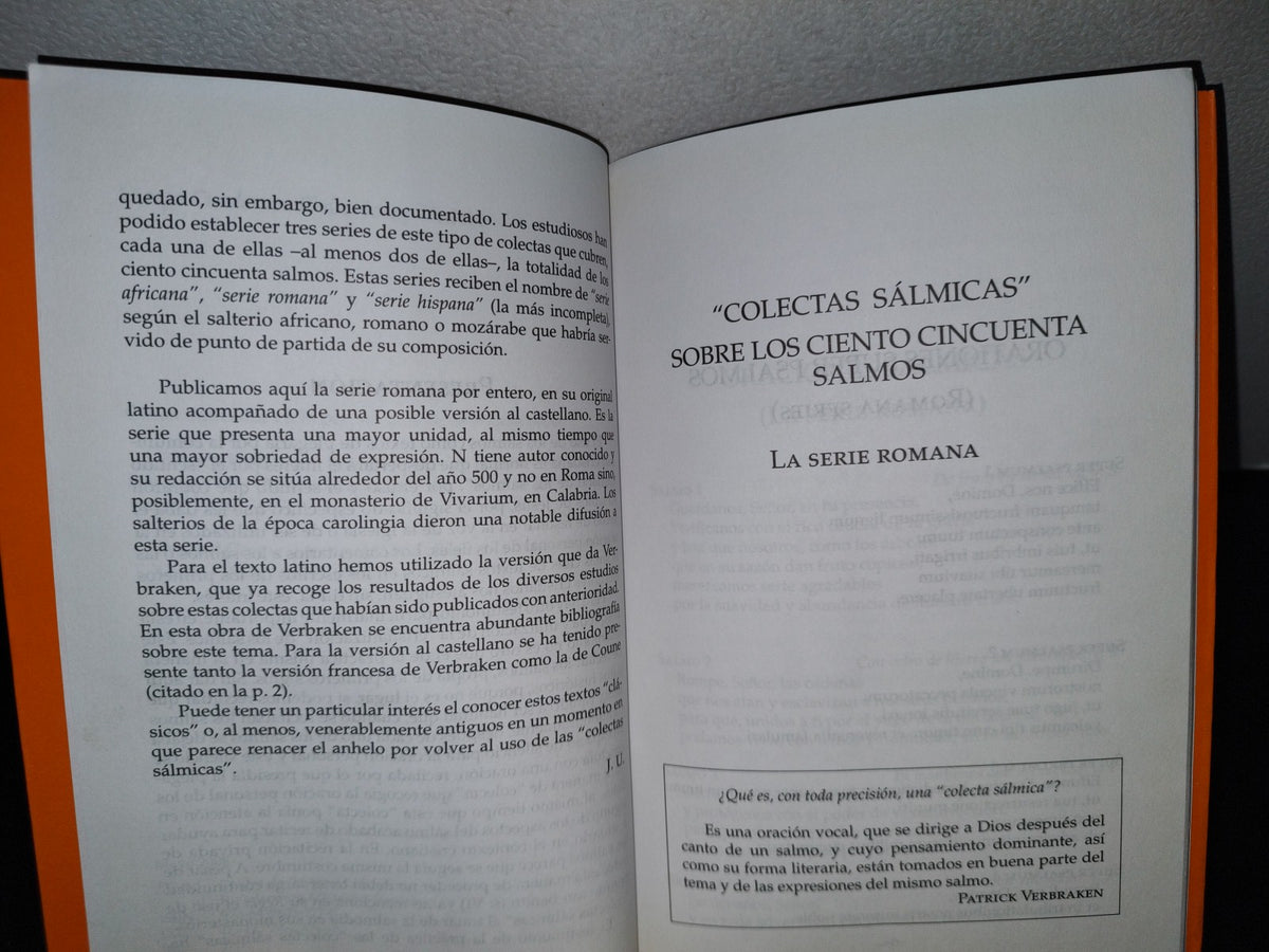 68- Oraciones Sálmicas. La Serie Romana - Cuadernos Phase 178