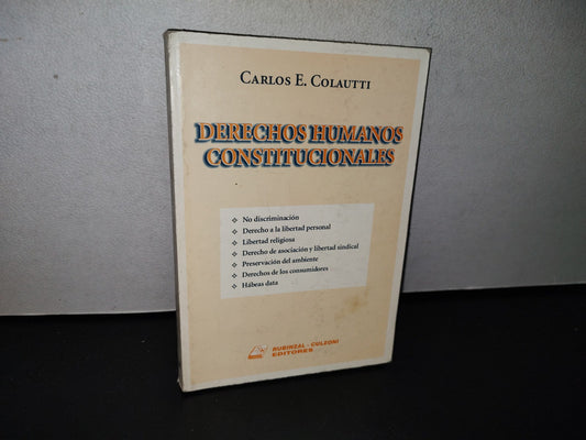 195- Derechos Humanos Constitucionales - Carlos E. Colautti