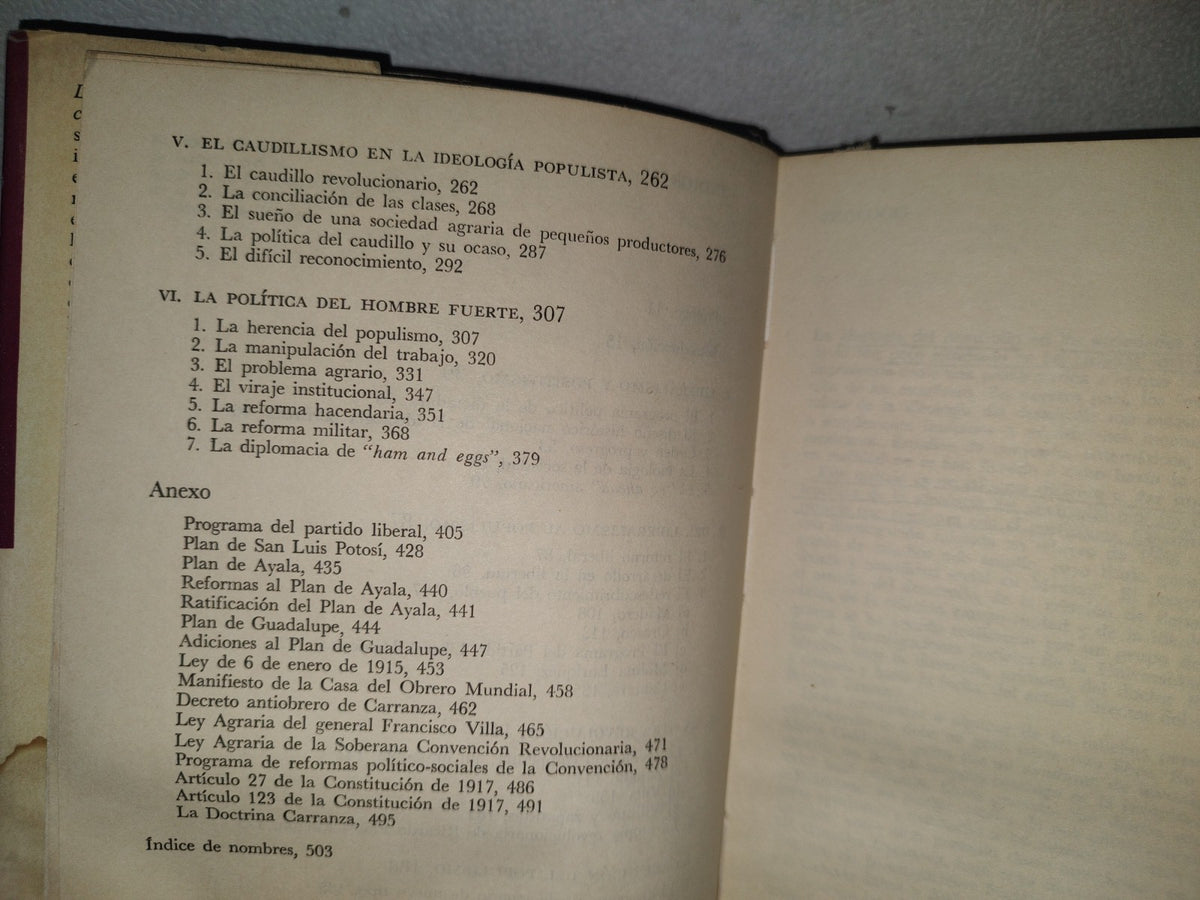 211- La Ideología De La Revolución Mexicana - Arnaldo Córdova - Primera Edición 1973