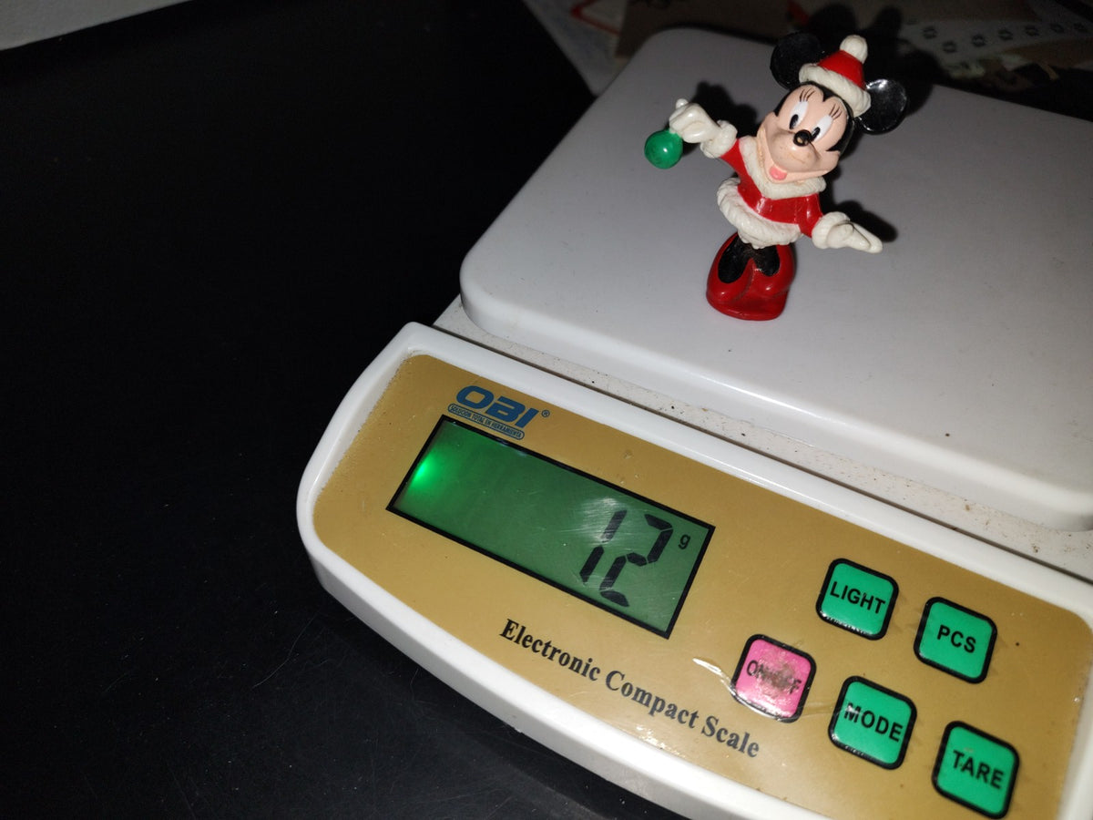 A3- Figurita Disney. Mimi En Traje Navideño - 90'S