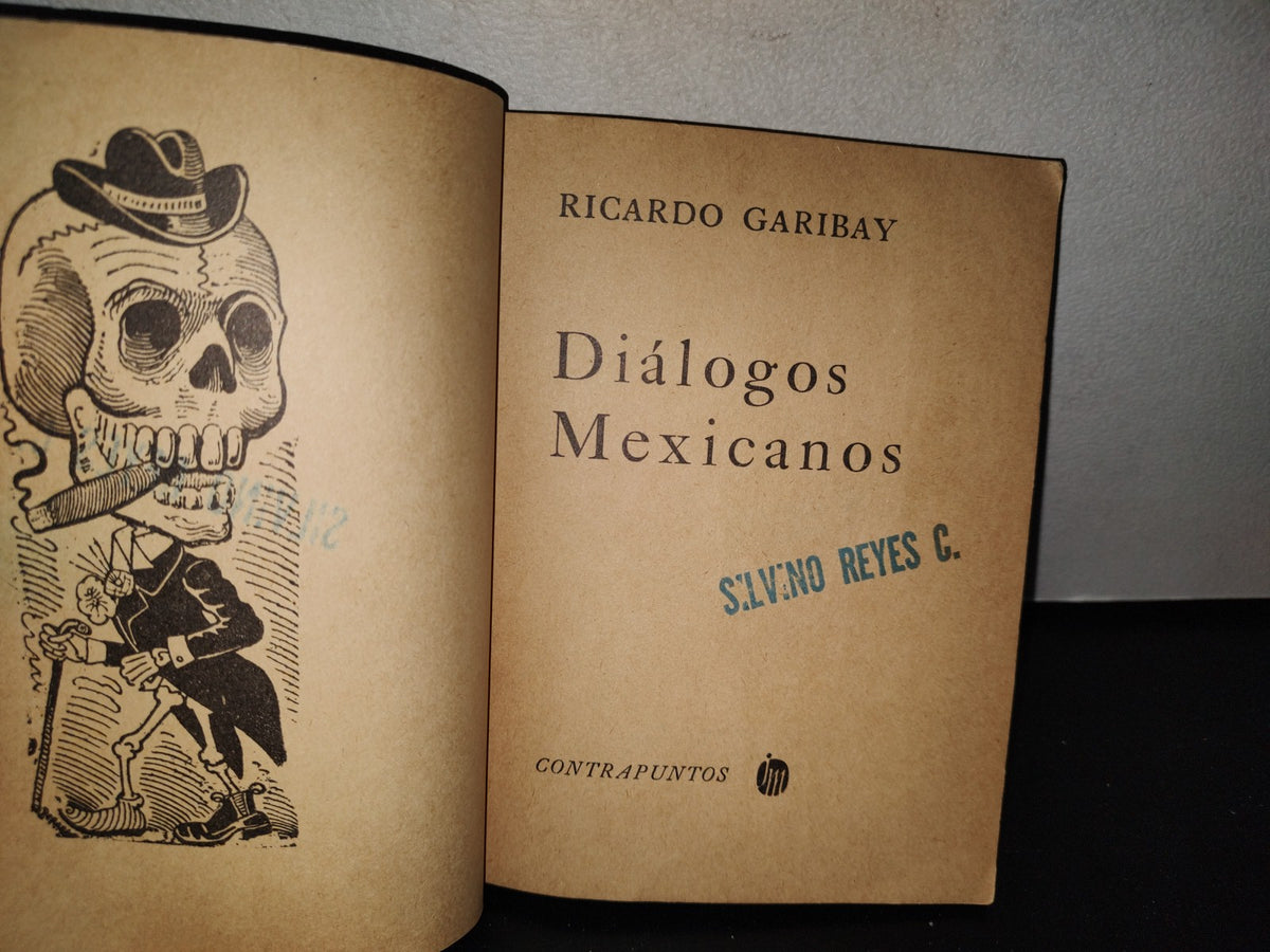 83- Diálogos Mexicanos - Ricardo Garibay - Primera Edición 1975