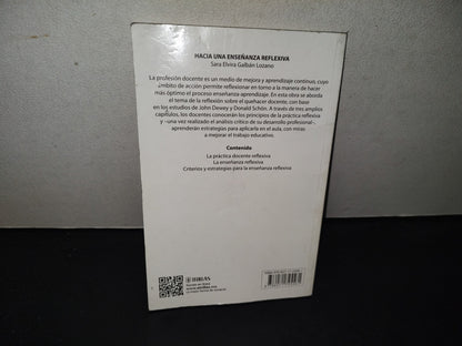 199- Hacia Una Enseñanza Reflexiva - Sara Elvira Galbán Lozano - Editorial Trillas, 2016