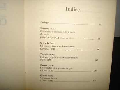 23- La Historia Del Cristianismo - Paul Johnson - Javier Vergara Editor, Primera Edición 1989