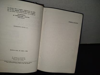 211- Curso De Economía Moderna - Paul A. Samuelson. Aguilar - 1966