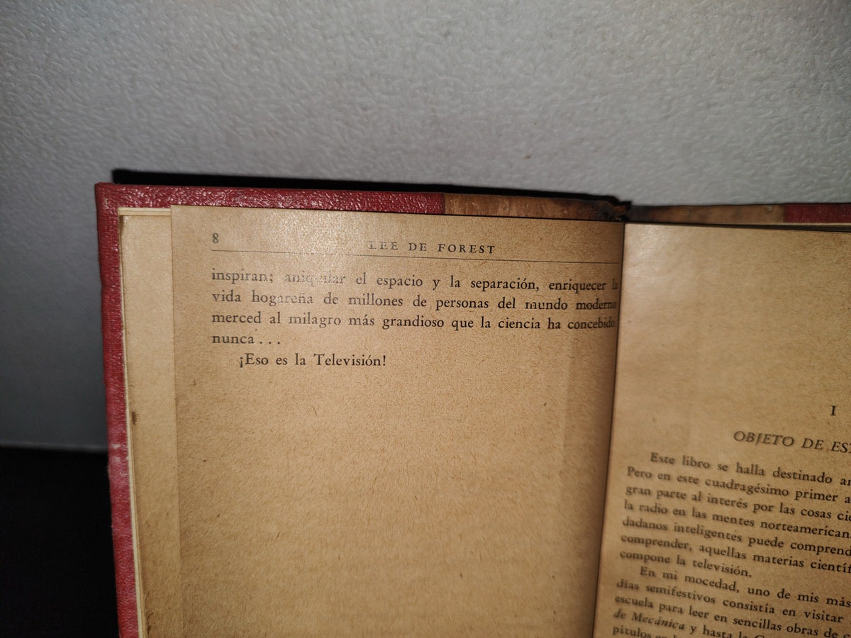 64- La Televisión Hoy Y Mañana - Lee De Forest - Editorial México, S. A. 1945