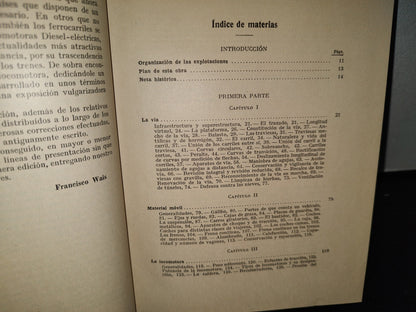 48- Compendio De Explotación Técnica De Ferrocarriles - Francisco Wais - 1949