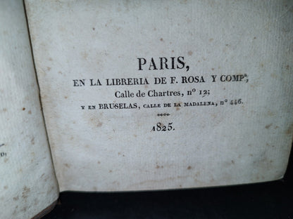 60- Comentario Sobre La Ciencia De La Legislación De Filangieri - M. B. Constant. Tomo Segundo. 1825