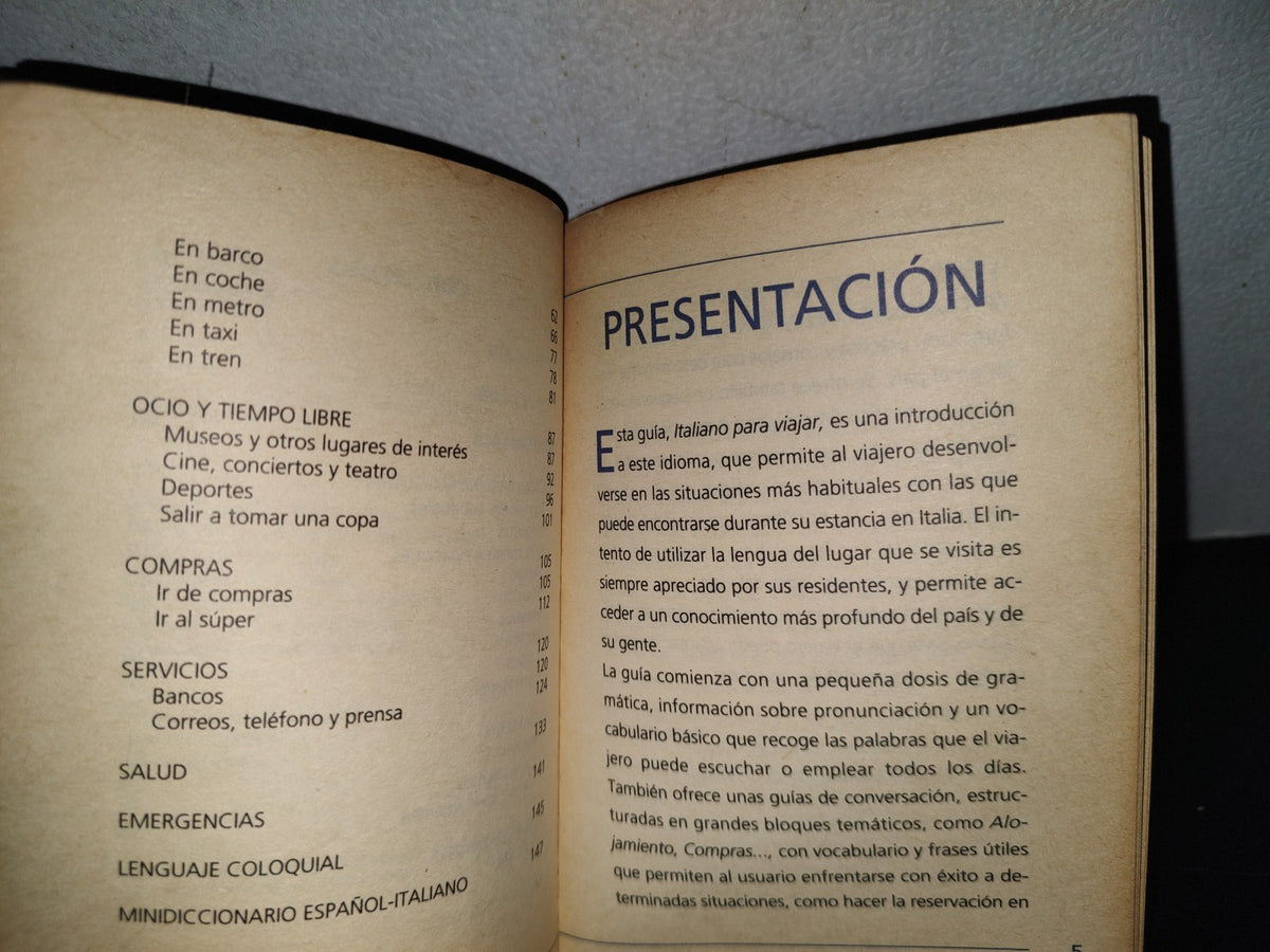 99- Italiano Para Viajar - El País. Aguilar - Primera Edición 2006