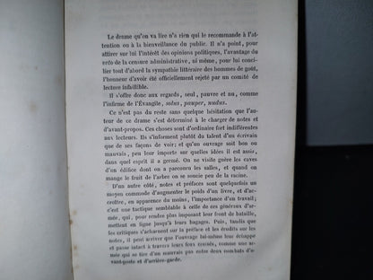 65- Cromwell. Drame Par Victor Hugo - Paris. Charpentier, Libreire-Éditeur, 1842