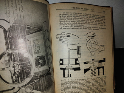 59- Antiguo Libro De Mecánica Automotriz. Audels Automobile Guide. Gideon Harris And Associates 1930