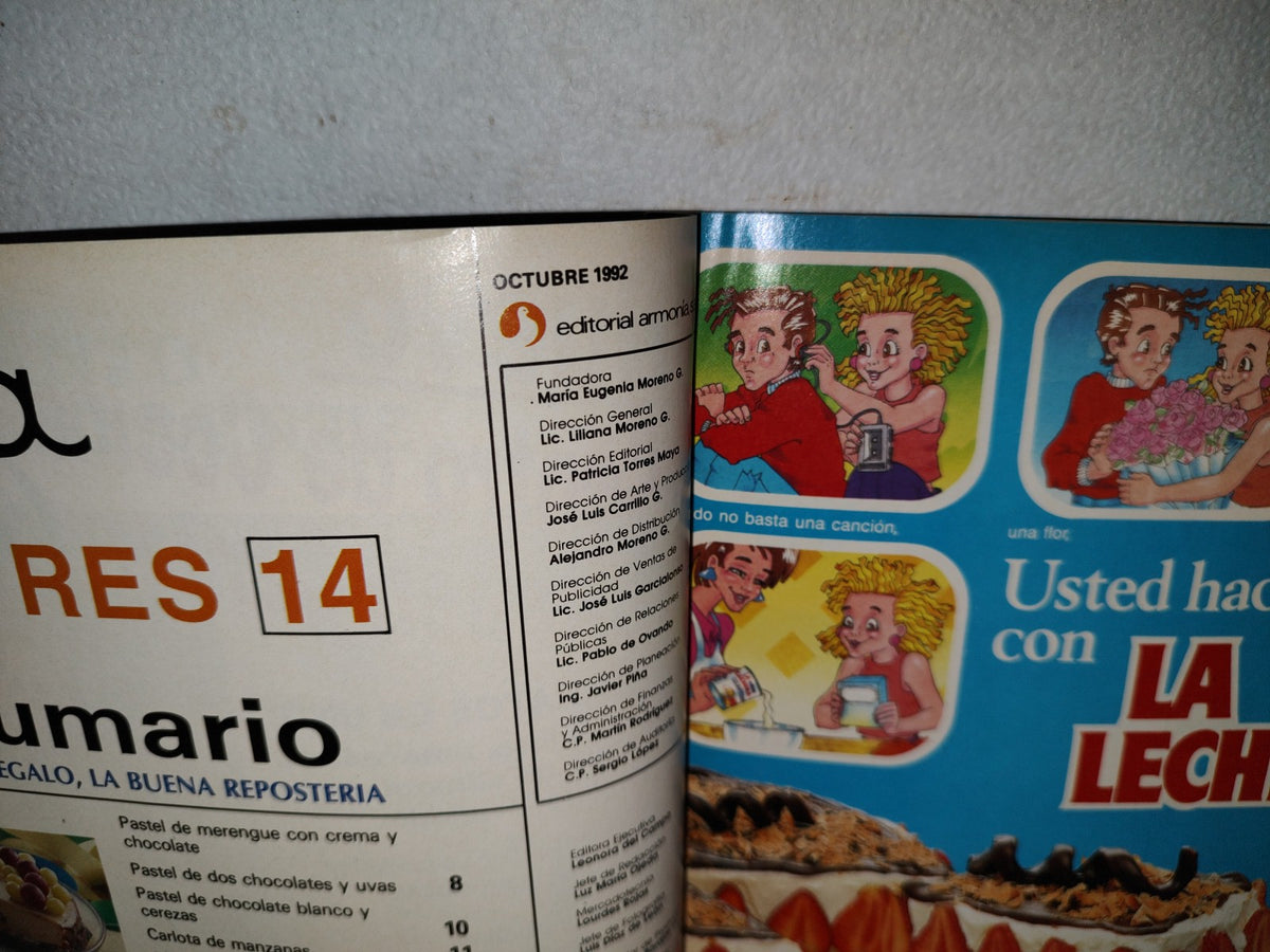 57- Revista Kena. Postres 14 - Octubre 1992