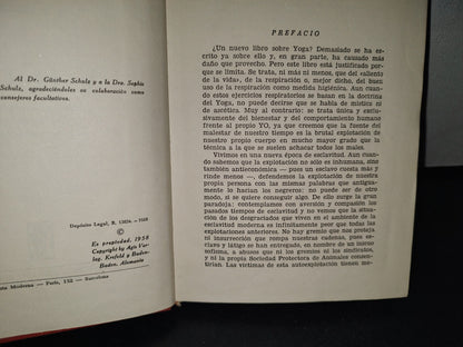 172- Yoga. Método De Rejuvenecimiento Para Occidentales - M. J. Kirschner - 1958
