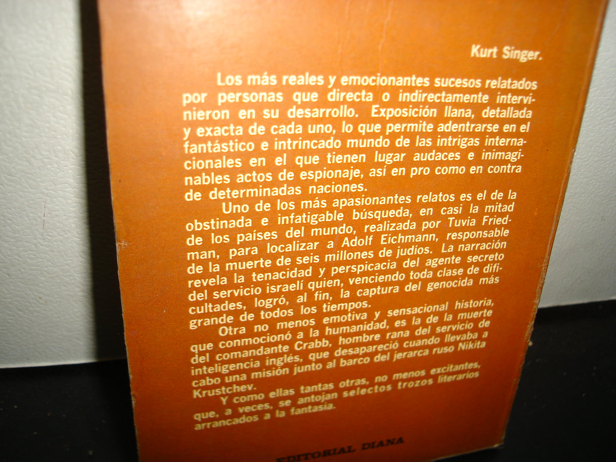 30- Las Mejores Historias De Espionaje - Recopilación De Kurt Singer