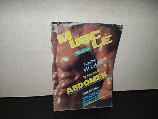 196- Revista De Culturismo. Muscle Power. Año 39, Tomo 9, 1992