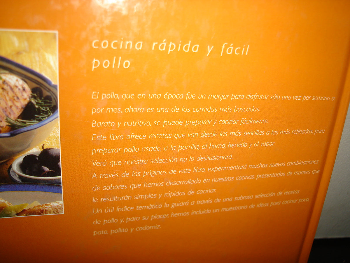 1- Cocina Rápido Y Fácil. Pollo - Mediasat