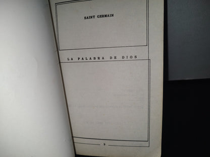 211- La Palabra De Dios - Saint Germain - Editora Géminis Itda. 1988