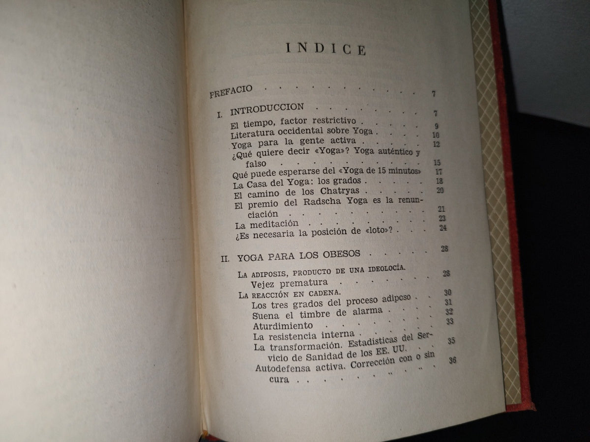 172- Yoga. Método De Rejuvenecimiento Para Occidentales - M. J. Kirschner - 1958