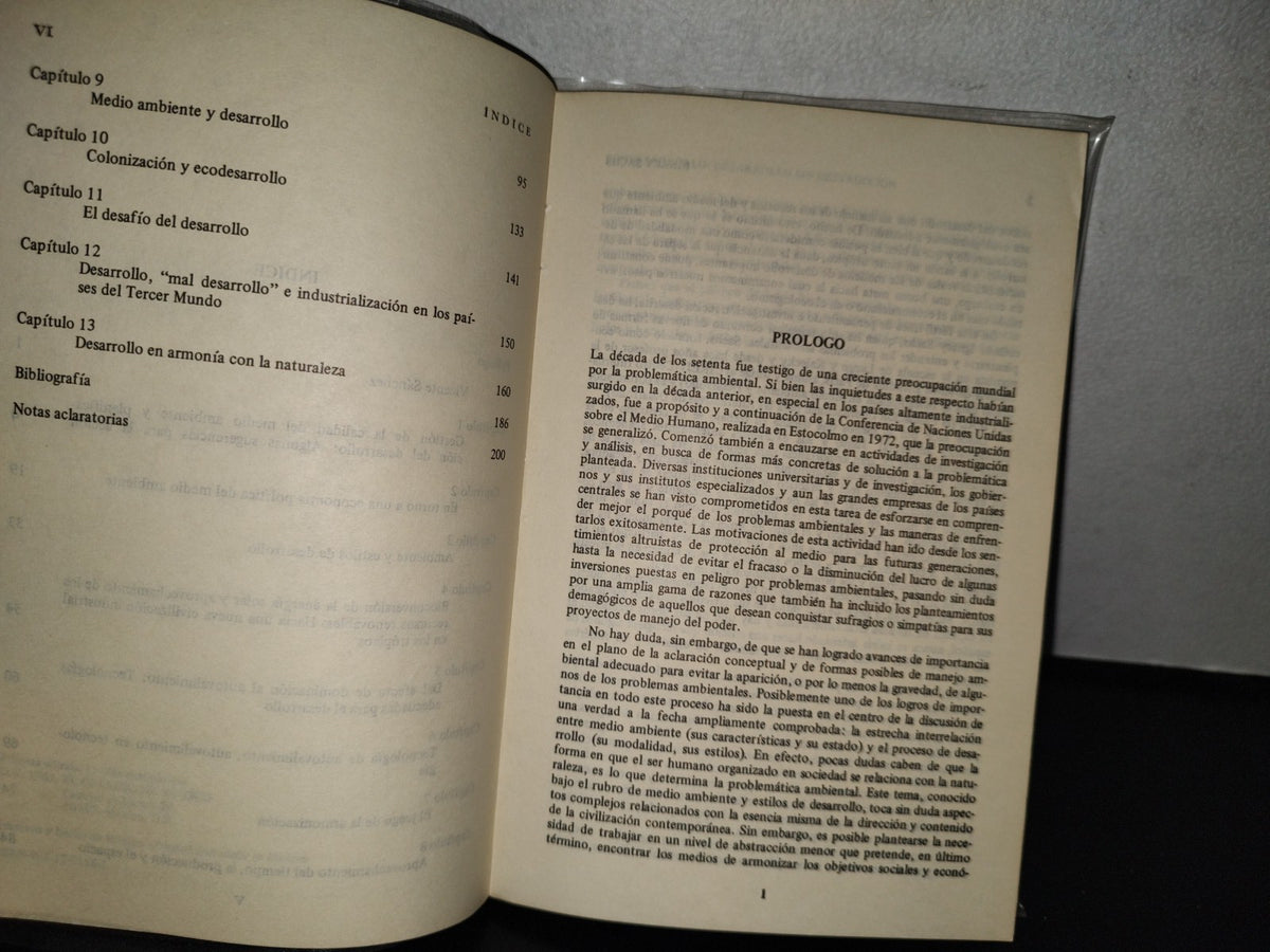 124- Ecodesarrollo: Desarrollo Sin Destrucción - Ignacy Sachs - El Colegio De México. 1A. Ed. 1986