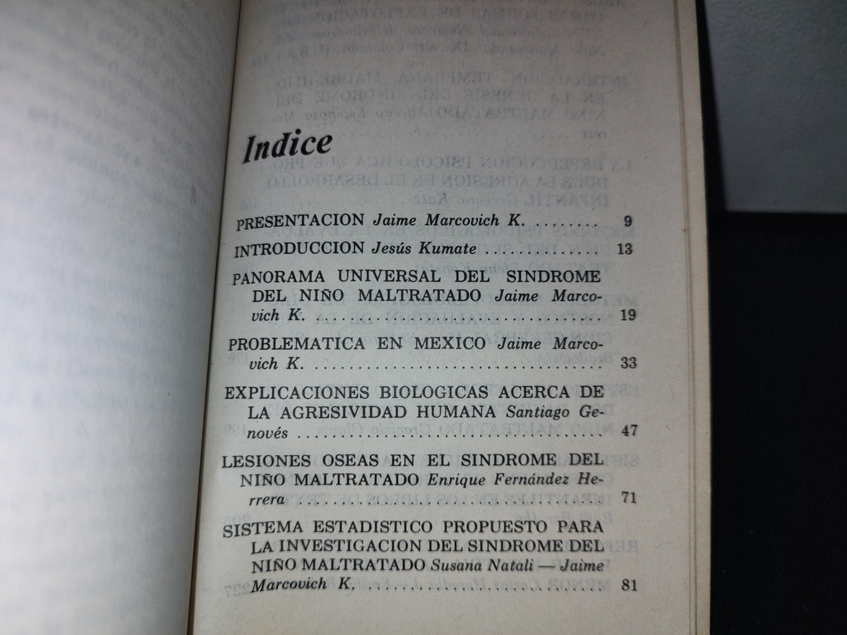114- El Niño Maltratado. Identificación Y Prevención - Jaime Marcovich