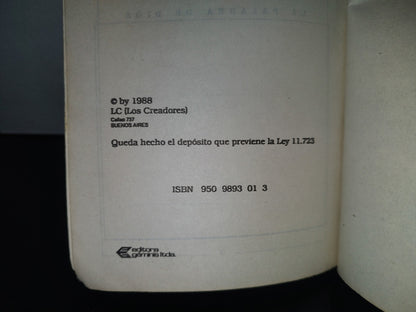 211- La Palabra De Dios - Saint Germain - Editora Géminis Itda. 1988