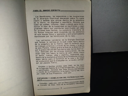 211- La Palabra De Dios - Saint Germain - Editora Géminis Itda. 1988