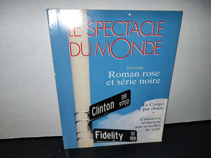 58- Revista Le Spectacle Du Monde. Etats Unis Roman Rose Et Série Noire No. 437 Septembre 1998
