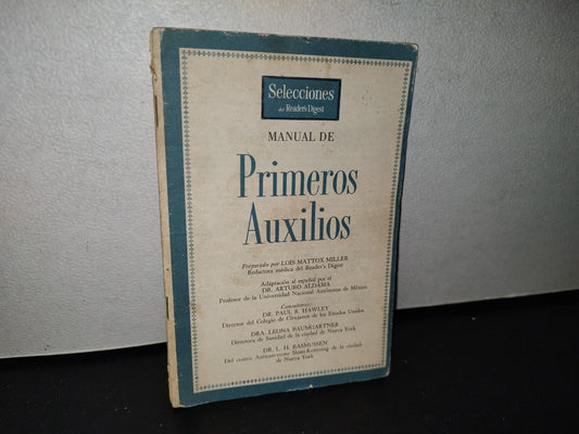 77- Selecciones Del Reader'S Digest - Manual De Primeros Auxilios - 60'S