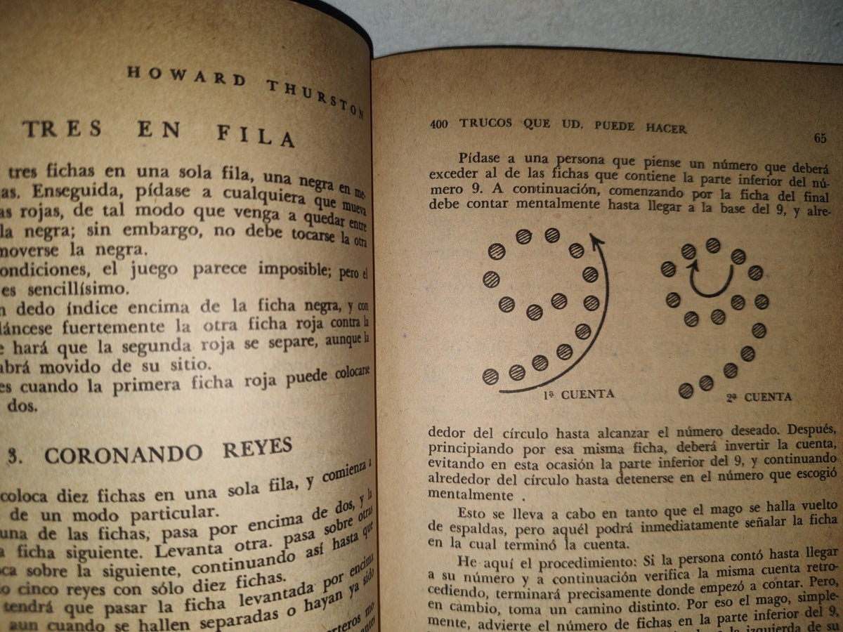 211- 400 Trucos Que Usted Puede Hacer - Howard Thurston - 1985