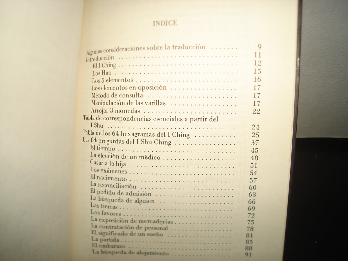 10- I-Shu. El Arte De Interpretar Los 64 Hexagramas - Kim Tawn