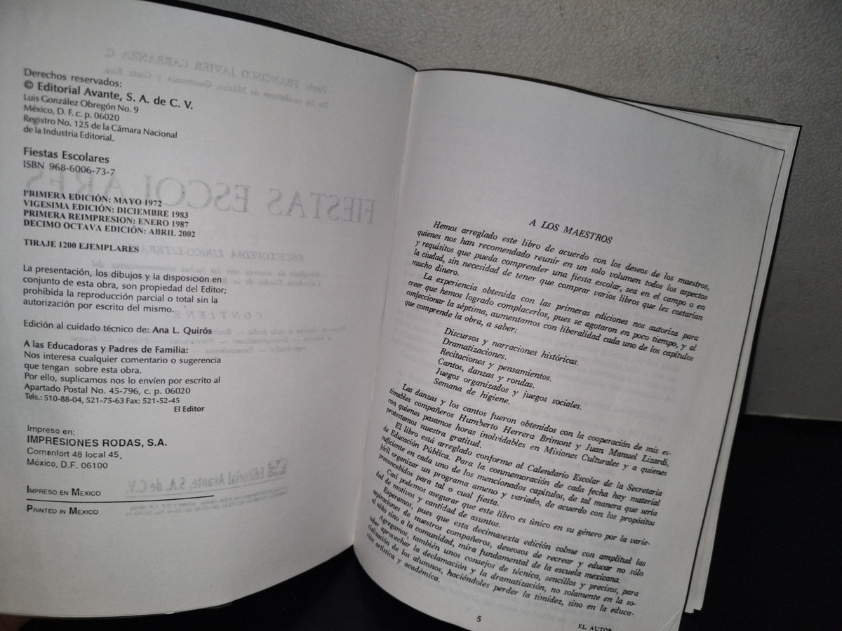 151- Fiestas Escolares. Enciclopedia Lírico-Literaria - Francisco Javier Carranza - 2002