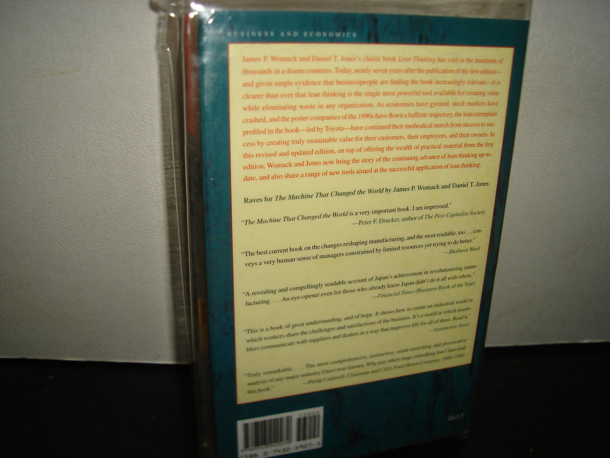 168- Lean Thinking. Banish Waste And Create Wealth In Your Corporation - James P. Womack