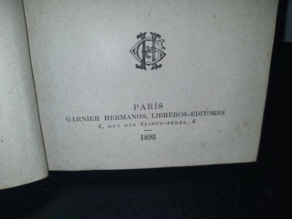 132- Elementos De Higiene Privada - J. Carvallo - París. Garnier Hermanos, Libreros-Editores 1895