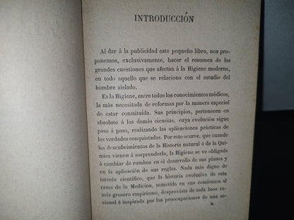 132- Elementos De Higiene Privada - J. Carvallo - París. Garnier Hermanos, Libreros-Editores 1895