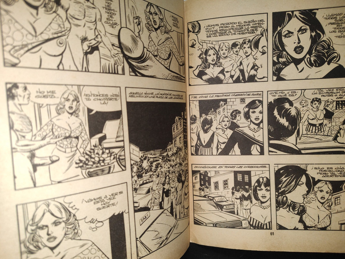 123- Relatos Gráficos Para Adultos # 19. Las Profesionales. La Honorable Fulana. Ediciones Zinco 70'S