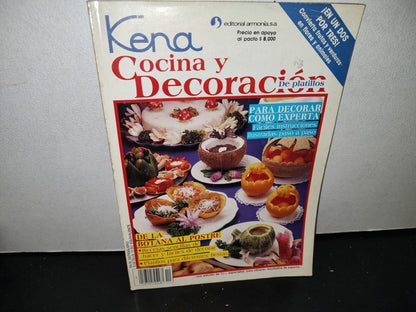 57- Revista Kena. Cocina Y Decoración De Platillos - 1992