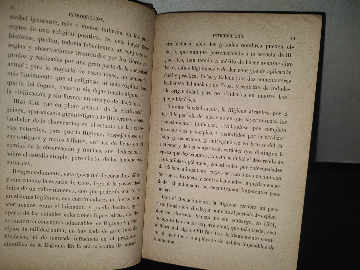 132- Elementos De Higiene Privada - J. Carvallo - París. Garnier Hermanos, Libreros-Editores 1895