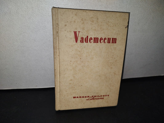 74- Vademecum. Warner-Chilcott Laboratories - 1962