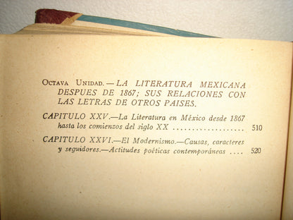 34- Literatura Española. Tercer Curso De Español - S. Anaya Solórzano - 1965