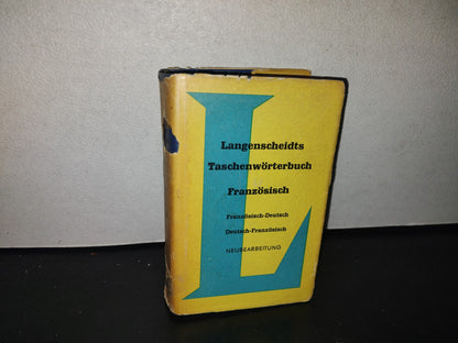 128- Diccionario Francés-Alemán. Langenscheidts Taschenwörterbuch Französisch