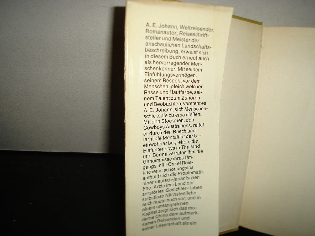 21- Alemán - Menschen An Meinen Wegen - A. E. Johann