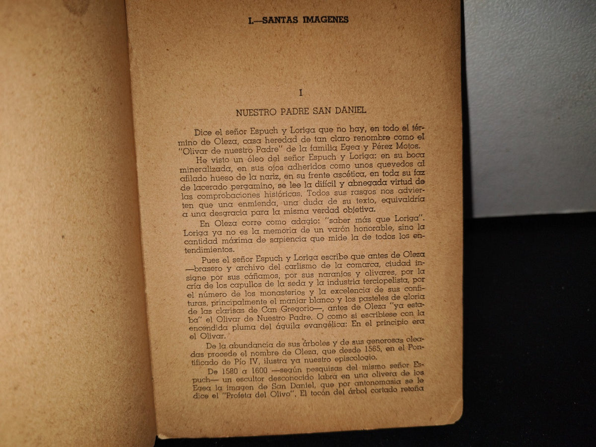 83- Nuestro Padre San Daniel - Gabriel Miró - Editorial Diana, 1947