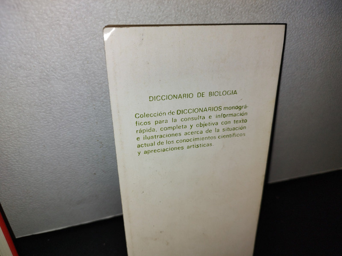 50- Diccionario De Biología. Ediplesa